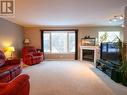 1255 Moffat Avenue, Quesnel, BC  - Indoor Photo Showing Living Room With Fireplace 