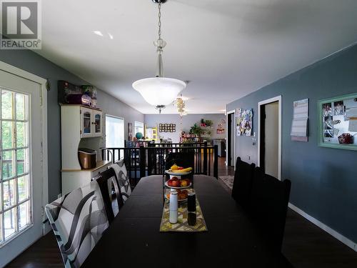 5798 Quesnel-Hixon Road, Quesnel, BC - Indoor Photo Showing Dining Room