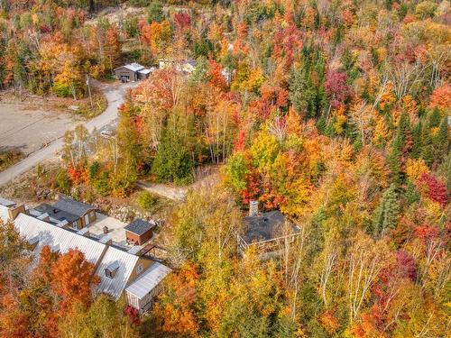 Aerial photo - 54  - 56 Ch. D'Entrelacs, Sainte-Marguerite-Du-Lac-Masson, QC - Outdoor With View