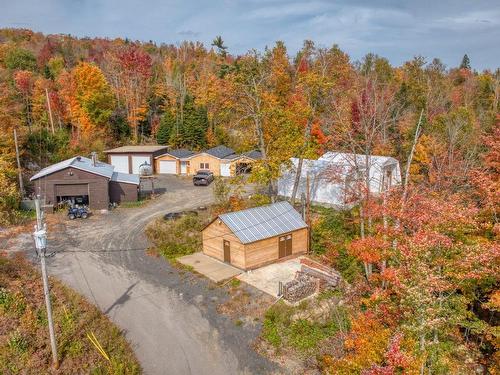 Aerial photo - 54  - 56 Ch. D'Entrelacs, Sainte-Marguerite-Du-Lac-Masson, QC - Outdoor