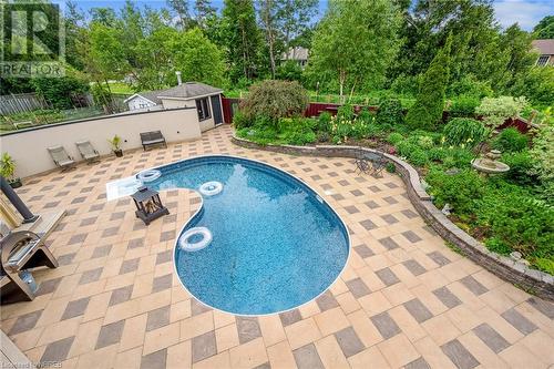 6 Melissa Crescent, North Bay, ON - Outdoor With In Ground Pool With Backyard