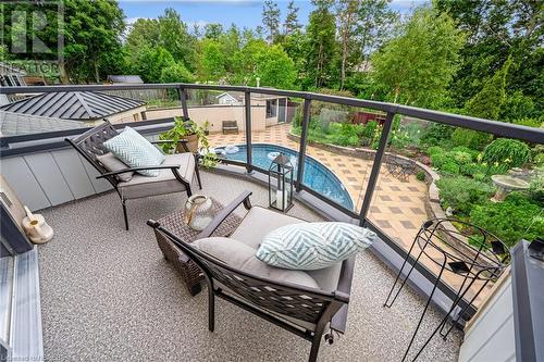 6 Melissa Crescent, North Bay, ON - Outdoor With In Ground Pool With Balcony With Exterior