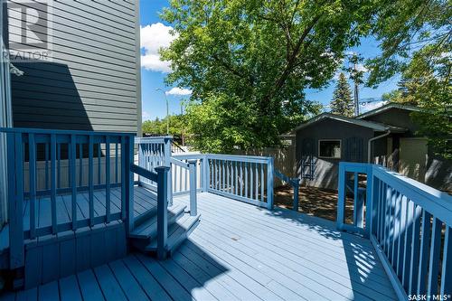 2211 Wascana Street, Regina, SK - Outdoor With Deck Patio Veranda With Exterior