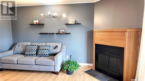 316B 4040 8Th Street E, Saskatoon, SK - Indoor Photo Showing Other Room With Fireplace