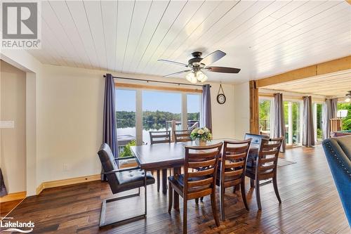 Dining Area - 288 King'S Farm Road, Port Severn, ON - Indoor Photo Showing Dining Room