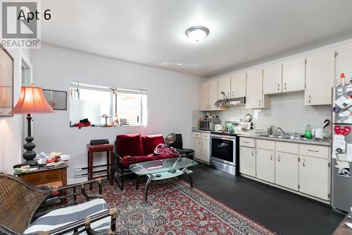 159 Cowan Avenue, Toronto, ON - Indoor Photo Showing Kitchen With Double Sink