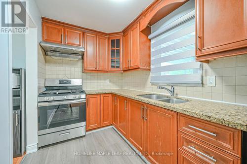 16 Huronia Court S, Brampton, ON - Indoor Photo Showing Kitchen With Double Sink