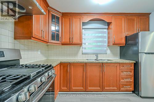 16 Huronia Court S, Brampton, ON - Indoor Photo Showing Kitchen With Double Sink