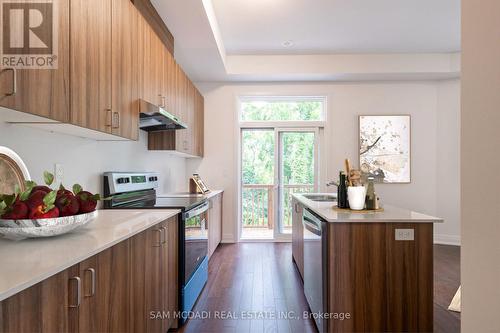 90 Salina Street, Mississauga, ON - Indoor Photo Showing Kitchen With Upgraded Kitchen