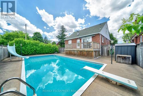 55 East 13Th Street, Hamilton, ON - Outdoor With In Ground Pool With Deck Patio Veranda