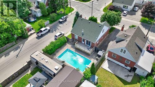 55 East 13Th Street, Hamilton, ON - Outdoor With In Ground Pool With Deck Patio Veranda With View