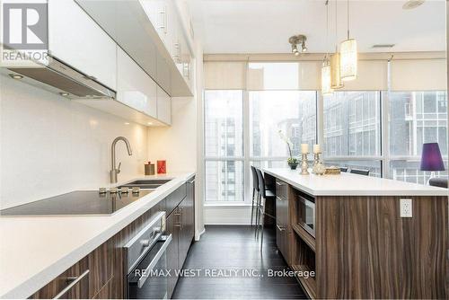 1308 - 8 Mercer Street, Toronto, ON - Indoor Photo Showing Kitchen With Double Sink With Upgraded Kitchen