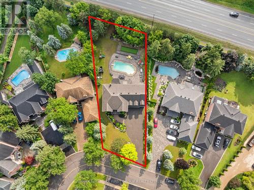 206 Corner Ridge Road, Aurora (Aurora Highlands), ON - Outdoor With In Ground Pool With View