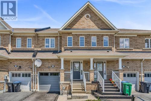 76 Teal Crest Circle, Brampton, ON - Outdoor With Deck Patio Veranda With Facade