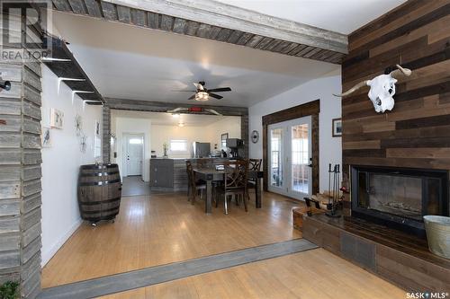 Rm 157 Rural Address South Qu'Appelle, South Qu'Appelle Rm No. 157, SK - Indoor Photo Showing Living Room With Fireplace