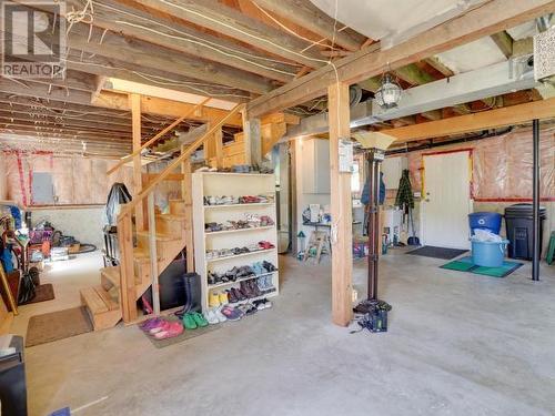 6833 Irvine Street, Powell River, BC - Indoor Photo Showing Basement