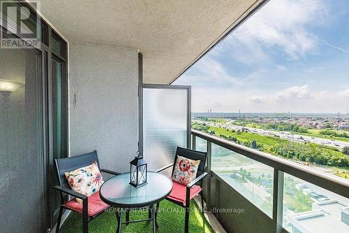 1703 - 335 Rathburn Road W, Mississauga, ON - Outdoor With Balcony With View With Exterior