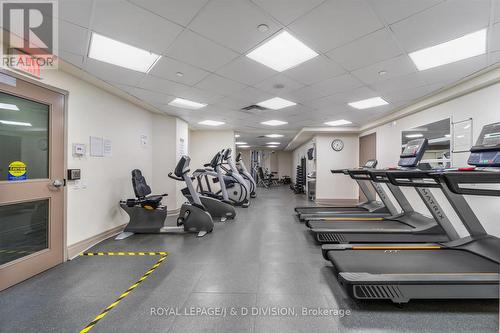 2301 - 60 Heintzman Street W, Toronto, ON - Indoor Photo Showing Gym Room