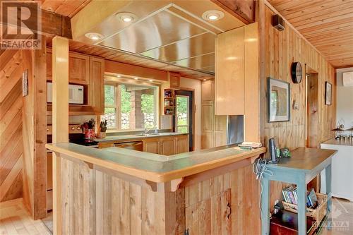 Open kitchen for views and socializing - 2589 Calabogie Road, Calabogie, ON - Indoor Photo Showing Other Room