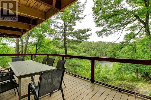 Vast deck for outdoor entertaining - 2589 Calabogie Road, Calabogie, ON - Outdoor With Deck Patio Veranda With Exterior