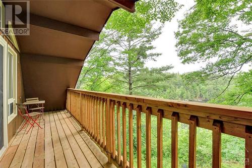 Primary bedroom balcony - 2589 Calabogie Road, Calabogie, ON - Outdoor With Deck Patio Veranda With Exterior