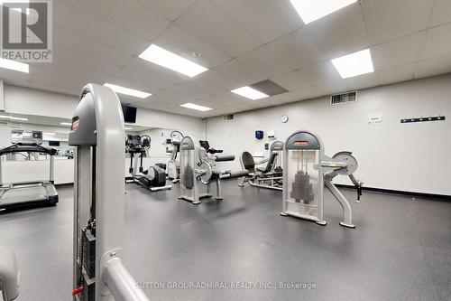 1506 - 15 Vicora Link Way, Toronto, ON - Indoor Photo Showing Gym Room