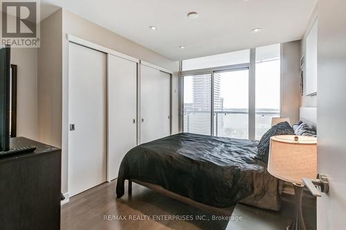 1413 - 1 Market Street, Toronto, ON - Indoor Photo Showing Bedroom