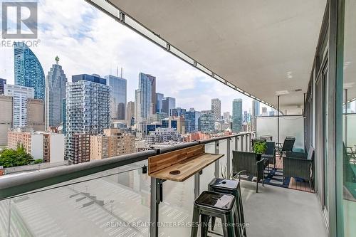 1413 - 1 Market Street, Toronto (Waterfront Communities), ON - Outdoor With Balcony With View