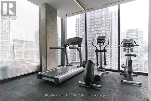 2207 - 11 Charlotte Street, Toronto, ON - Indoor Photo Showing Gym Room