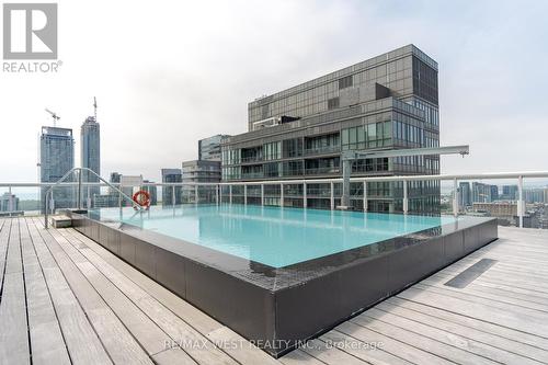 2207 - 11 Charlotte Street, Toronto, ON - Outdoor With Above Ground Pool