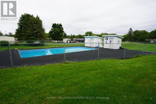 57 Circle Drive, Kawartha Lakes, ON - Outdoor With In Ground Pool With Backyard