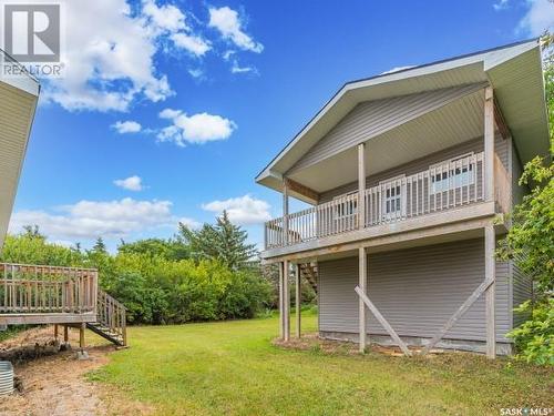 311 Drake Avenue, Viscount, SK - Outdoor With Deck Patio Veranda With Exterior