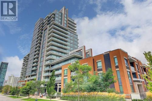 505 - 68 Canterbury Place, Toronto, ON - Outdoor With Balcony With Facade