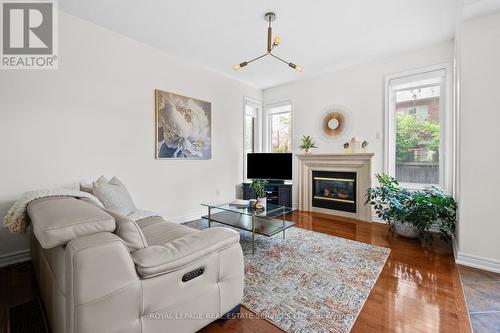 3357 Hayhurst Crescent, Oakville, ON - Indoor Photo Showing Living Room With Fireplace