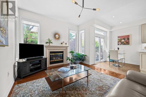 3357 Hayhurst Crescent, Oakville, ON - Indoor Photo Showing Living Room With Fireplace