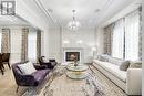 1 Abbotsford Road, Toronto, ON  - Indoor Photo Showing Living Room With Fireplace 