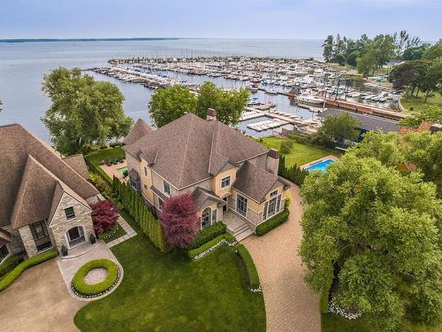 Aerial photo - 2 Cours St-Lawrence, Dorval, QC - Outdoor With Body Of Water With View