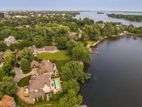Aerial photo - 2 Cours St-Lawrence, Dorval, QC - Outdoor With Body Of Water With View