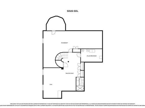 Plan (croquis) - 2 Cours St-Lawrence, Dorval, QC - Other