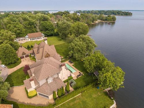Aerial photo - 2 Cours St-Lawrence, Dorval, QC - Outdoor With Body Of Water With View
