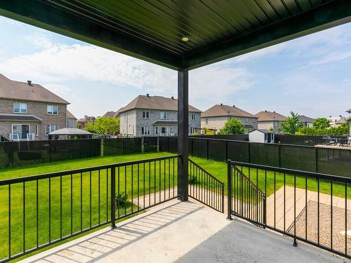 Balcon - 7925 Rue De Lausanne, Brossard, QC - Outdoor With Deck Patio Veranda With Backyard With Exterior