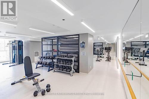 908 - 60 Tannery Road, Toronto, ON - Indoor Photo Showing Gym Room