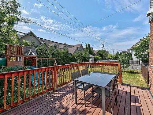 Patio - 199 Av. De Deauville, Candiac, QC - Outdoor With Deck Patio Veranda