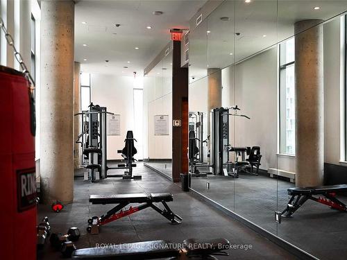 2713-170 Fort York Blvd, Toronto, ON - Indoor Photo Showing Gym Room