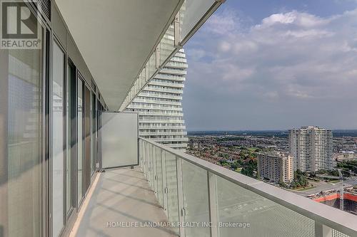 2306 - 3900 Confederation Parkway, Mississauga, ON - Outdoor With Balcony With View