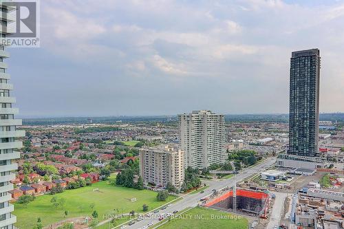 2306 - 3900 Confederation Parkway, Mississauga, ON - Outdoor With View