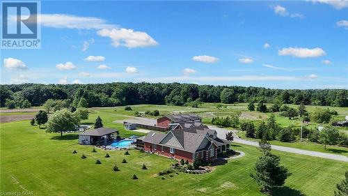 8 acres farmed under A1 agricultural zoning, reflecting farm tax credits - 551 Darby Road, Welland, ON - Outdoor With View