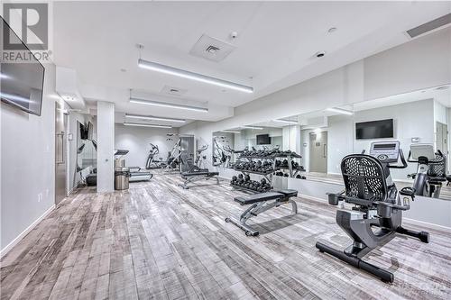 101 Queen Street Unit#903, Ottawa, ON - Indoor Photo Showing Gym Room