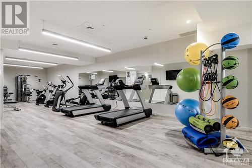 101 Queen Street Unit#903, Ottawa, ON - Indoor Photo Showing Gym Room