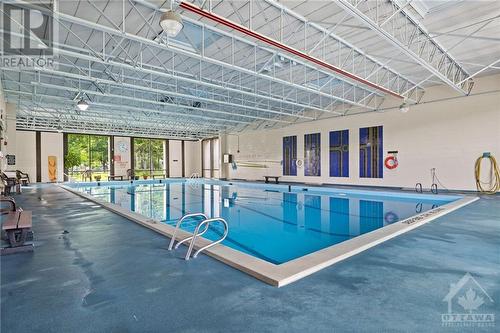 Indoor pool, sauna, gym, library, guest suite . - 265 Poulin Avenue Unit#1411, Ottawa, ON - Indoor Photo Showing Other Room With In Ground Pool